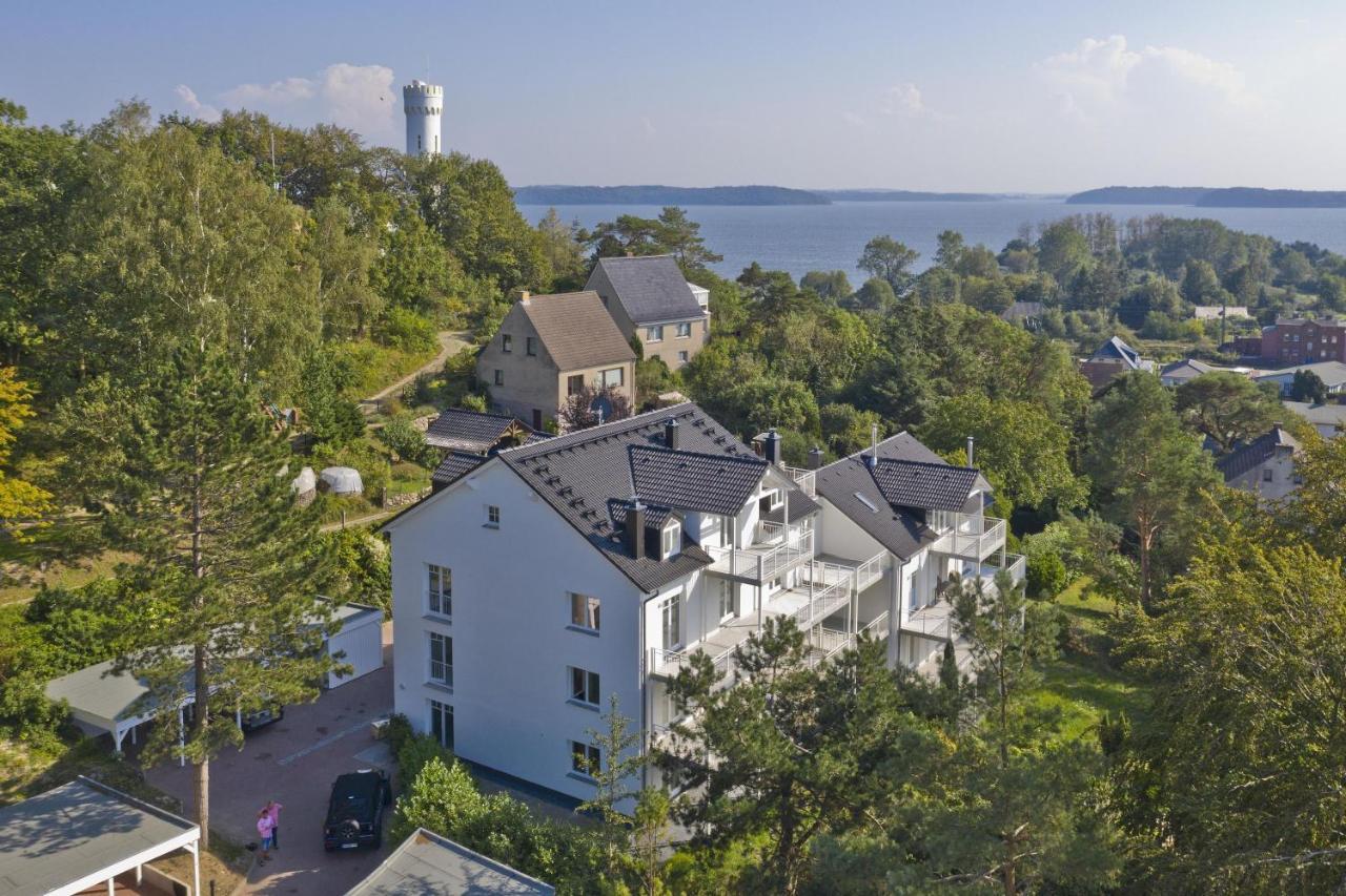 Moderne Ferienwohnung Mit Balkon, Meerblick - Ferienresidenz Zwei Boddenfewo 1-3 Lietzow エクステリア 写真